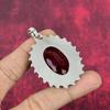 Garnet 925 Solid Sterling Silver Pendant, Handmade Gemstone Pendant Jewelry, Gifts For Wife Brand New Pendant