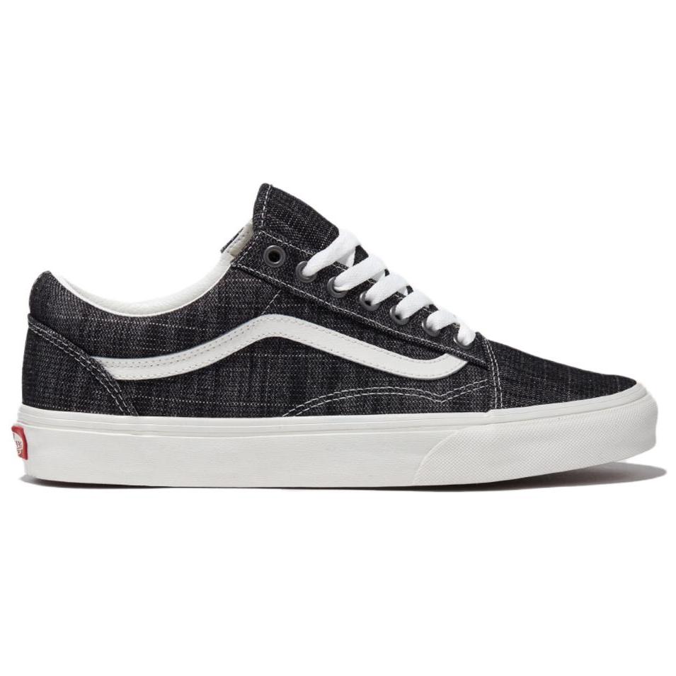 Vans Old Skool Series Comfortable Versatile Fashion Low-Top Skate Shoes Unisex Sneakers Black VN000CR5Y281