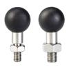 1 Inch M8 M10x1.25 Male Thread Mount M10 M8 Screw Motorcycle Handlebar Base Bolt M8 M10 Ball Head Adapter for Motorcycle Mount
