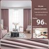 Full Blackout Beni Prague Curtains for Home, Hotel, Living Room, Bedroom - Retail & Home Improvement