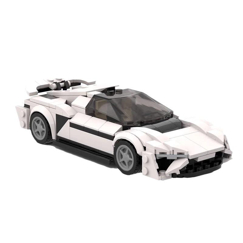 M Building Block Compatible With Lego 106307 Nio Ep9 White, Creative Car Model, Puzzle Assembly Building Block