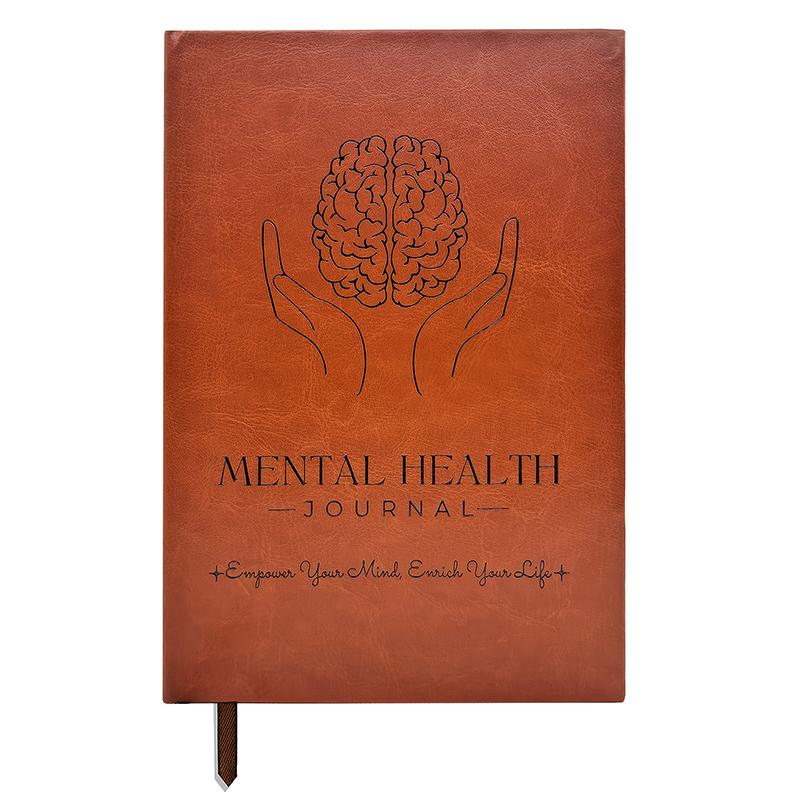 Mental Health Journal Anxiety & Guided Journal Self Care Journal To Practice Positive Thinking ADHD Planner With Mood Tracker