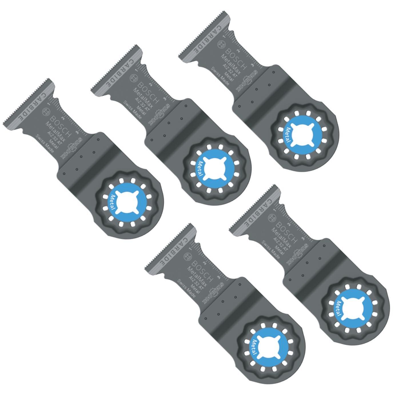 

BOSCH 32mm Starlock Blades for of AIZ32ATN/5 Cut-Off/Multi-Tools (Set 5)