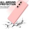For Sony Xperia 1 VI Case Liquid Silicone Lining Cushion Drop Protection Phone Cover with Strap
