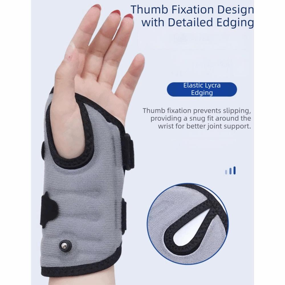 Adjustable Wrist Brace Thumb Hole Wrist Guard Joint Stabilizer Carpal Tunnel Brace Sprains
