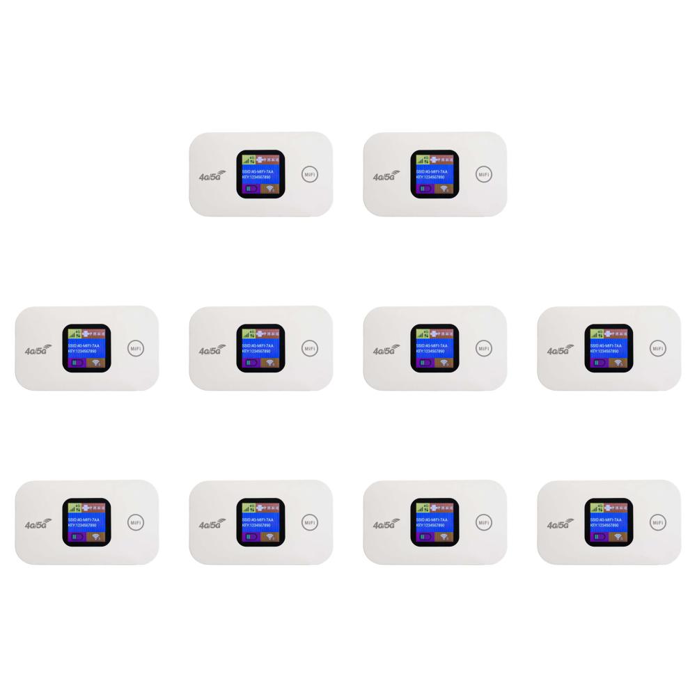 4G LTE Mini Outdoor Hotspot 150Mbps Wireless Router 2100mAh LED Display