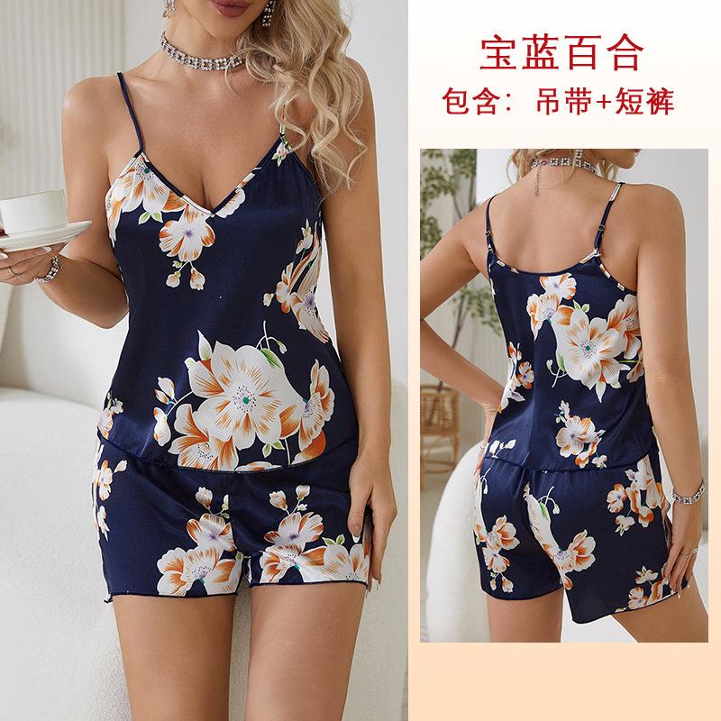 

Главная Осенняя женская пижама Сексуальный комплект из двух предметов XL