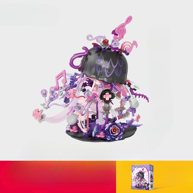 

Совместимо с развивающими сборными игрушками, настольными украшениями и декорациями 18*6*20cm