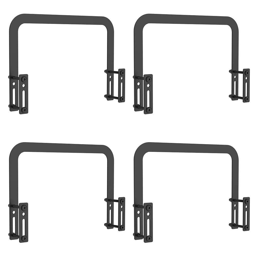 2/4 Stück Matratzen-Gleitstopper Metall Anti-Rutsch-Matratzengreifer Verstellbare Matratzen-Haltestange Halterung für Zuhause Metall-Bettgestell