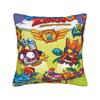 Super Zings Pillowcases  Cute Funny Pillow Case For Living Room Bed Chair Soft Pillow Cover