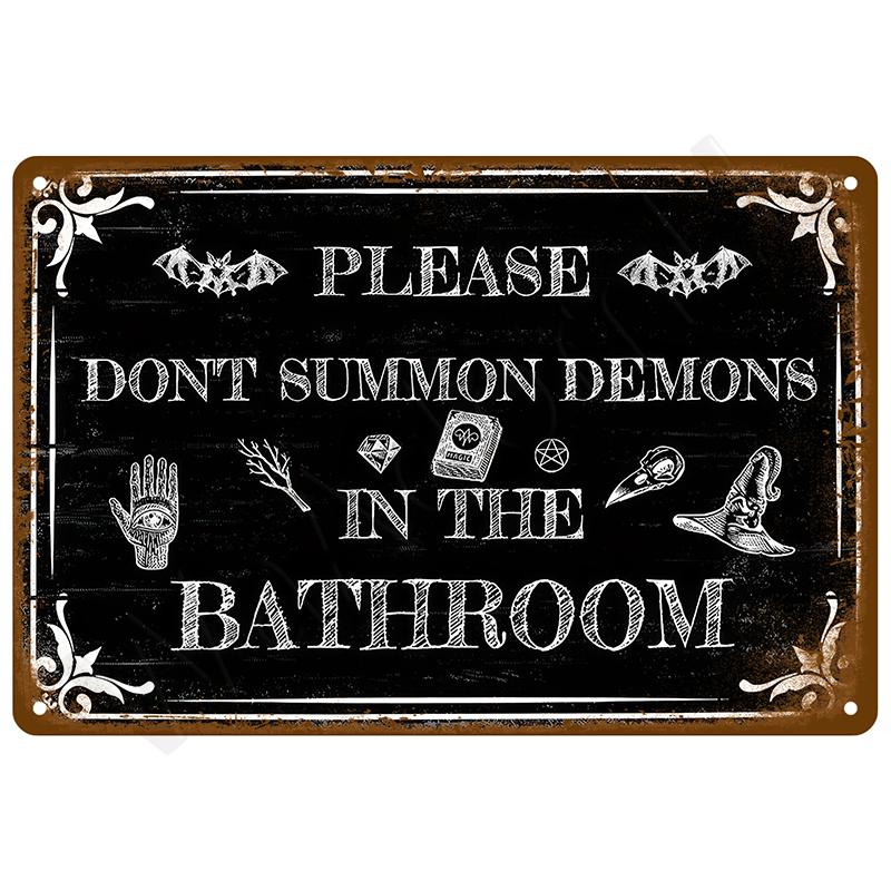 Bedroom Man Cave Bar Tin Signs Home Wall Metal Signs Vintage Decorations Items Aesthetic Room Decor Art Luxury Posters Retro Pub