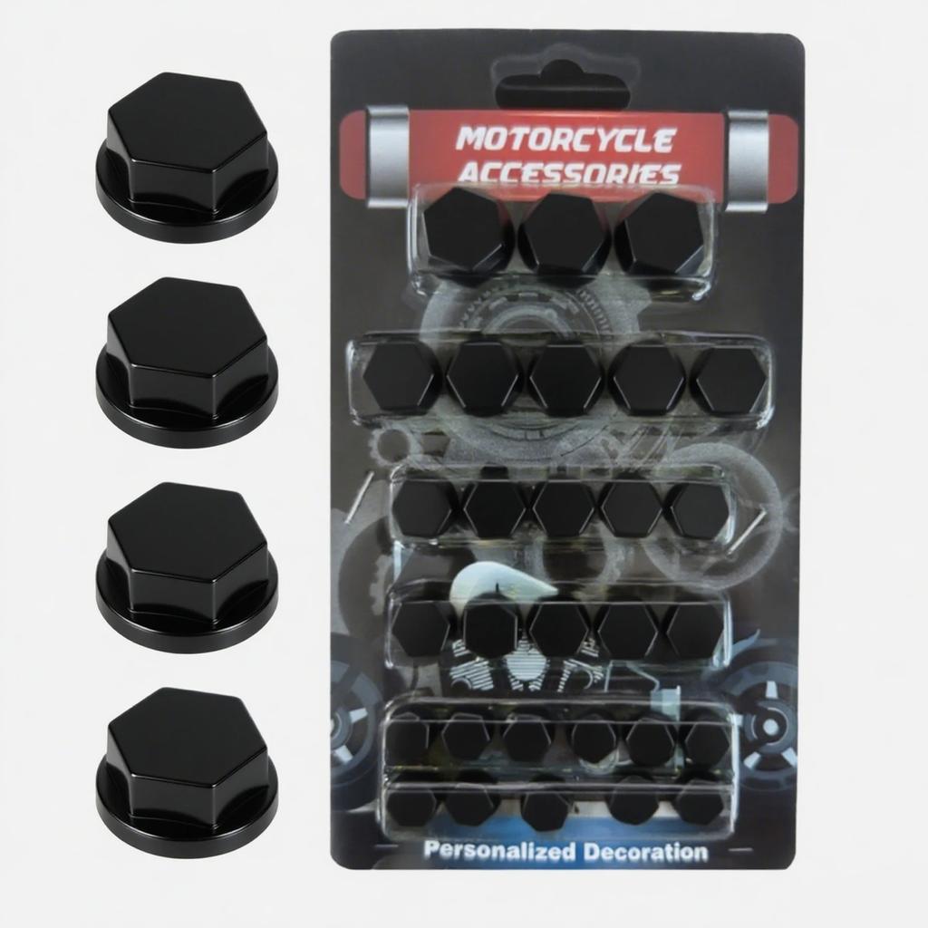 Kryt šroubu Motokros Upravené díly Velkoobchod Motocyklové příslušenství Matice Krytka šroubu Kryt Hlava Tělo Dekorativní Matice motoru 30ks