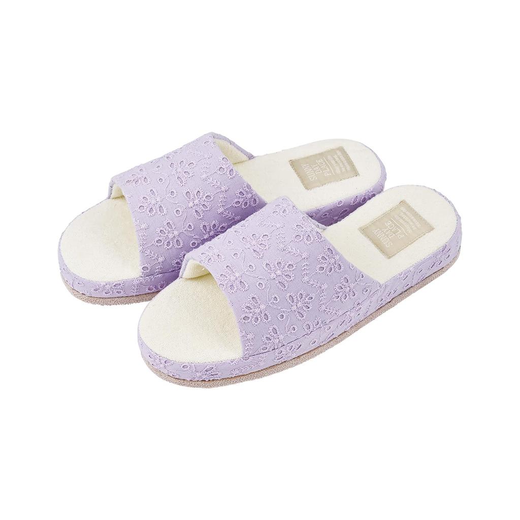 [Live Heart] Sunny Lilac Slippers, 23.0 Cm