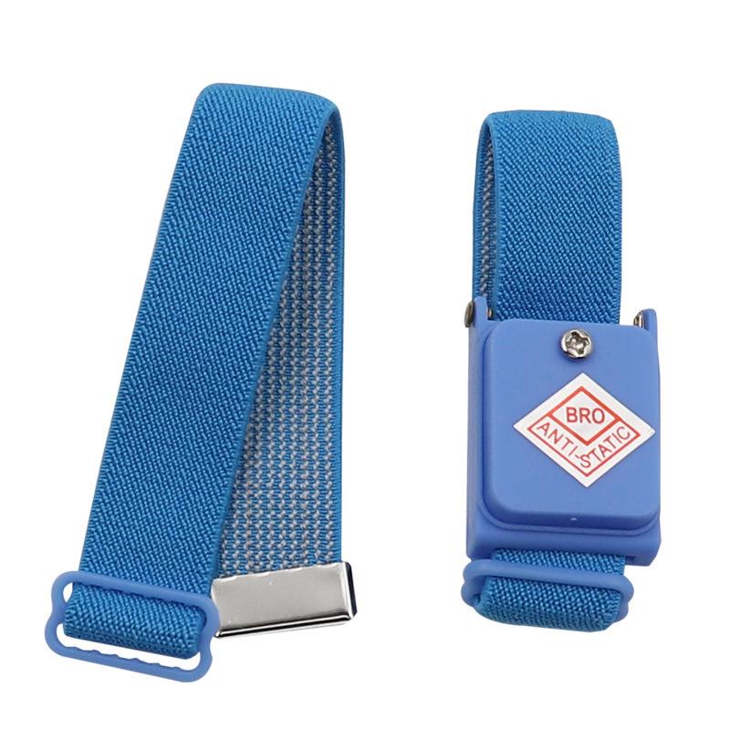 Wireless Anti-Static Blue Wrist Strap & Static Discharge Band