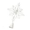Irregular Christmas Tree Toppers Easy To Install Metal Star Tree Top Ornament Festival Accessory Home Adornment
