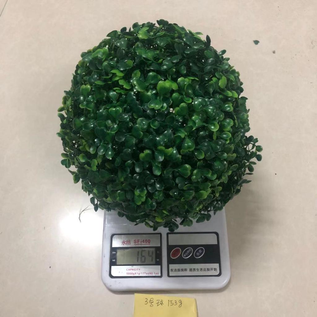 Artificial Plant Topiary Balls Wedding Home Garden Decor Green Plastic Plant Grass Balls