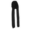 2 In 1 Long Hair Bonnet for Sleeping Hair Extensions Braids Dreads Weaves Protection Sleep Bonnet Black