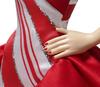 Mattel Barbie 2019 Holiday Doll with Red and White Blonde Curls - Collector Gown,