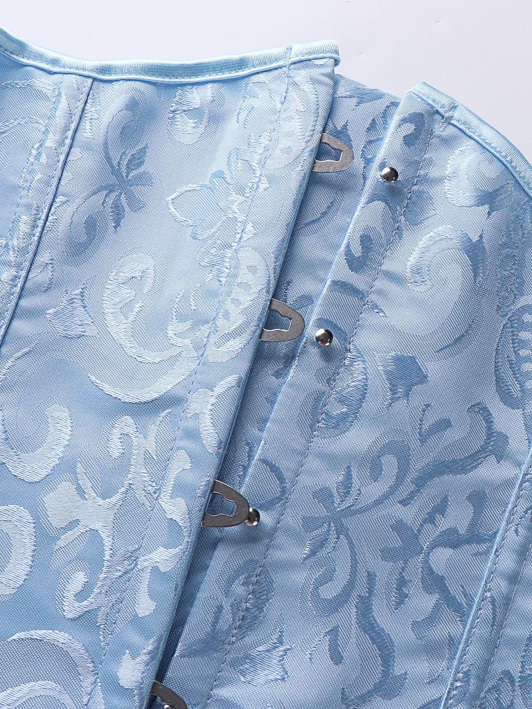 European & American Corset Gown: Abdomen Shaping Waist Cincher Top