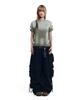 AAKAM Dirty Mist Roll-Up Half Top (Khaki)