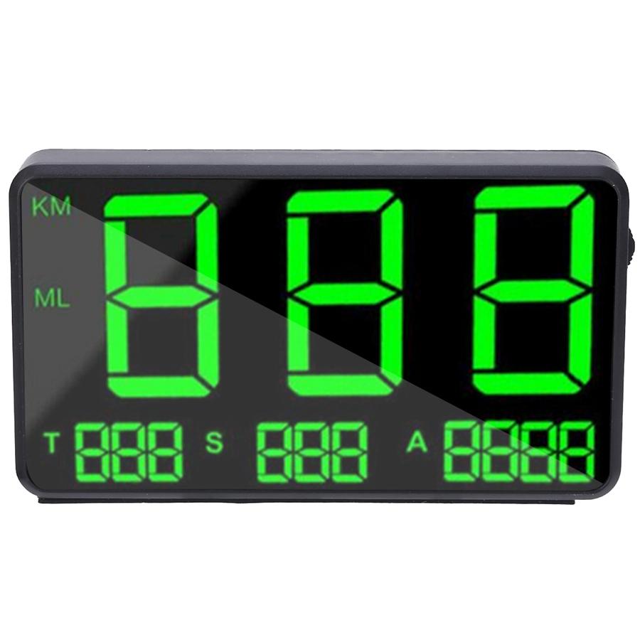Universal Auto Bike 4.5" Digital GPS HUD Speedometer Dual Mode Display KM/h MPH