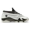 Air Jordan 14 Retro Low Premium GG Phantom Kids Sneakers Grey White Metallic-Pewter 807510-027