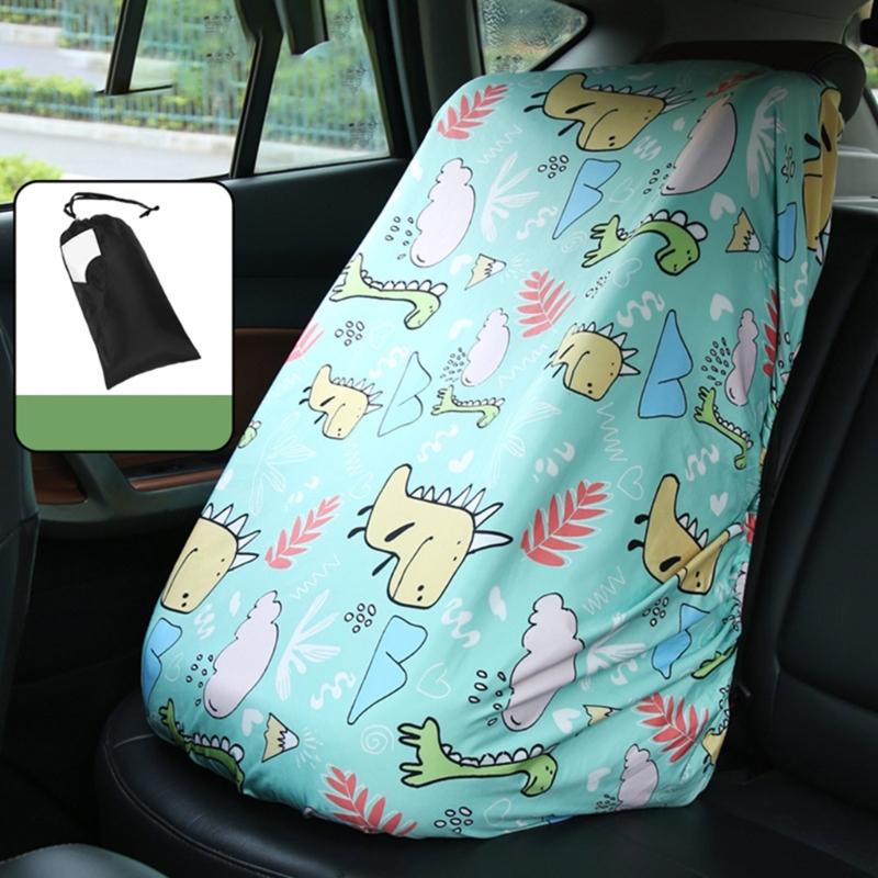Multifunctional Baby Car Seat Cover Sunshade Heat Resistant Sun Protections Lightweight Accessories Easy Installation