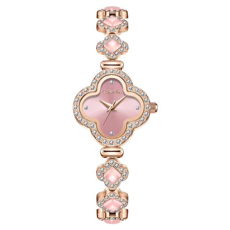 Colevkie Four-Leaf Clover Women s Quartz Watch