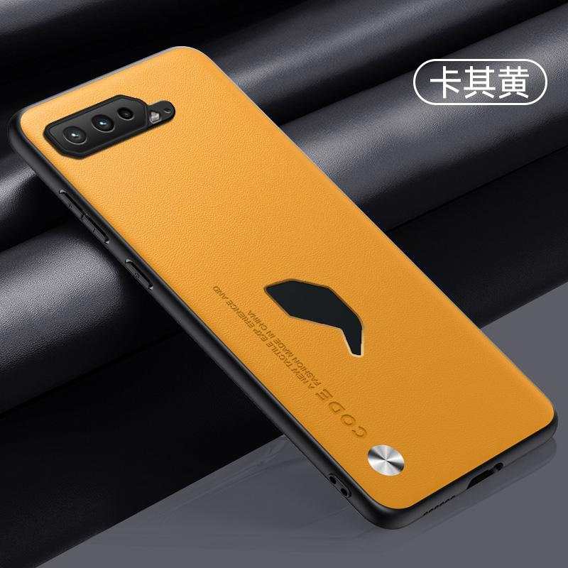 Stylish Cover For ASUS ROG Phone 5S Case Luxury PU Leather Dissipate Heat Openings Case For ROG 5 S Phone5 Shockproof Bumper