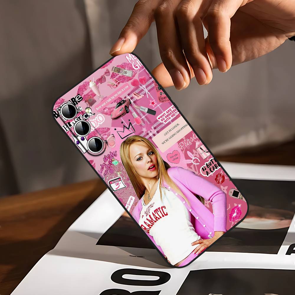 M-Mean Girls Burn Book Soft Phone Case For Samsung Galaxy S21 S22 S23 S24ULTRA S25ULTRA FE Ultra Plus5G A52S Soft Cover
