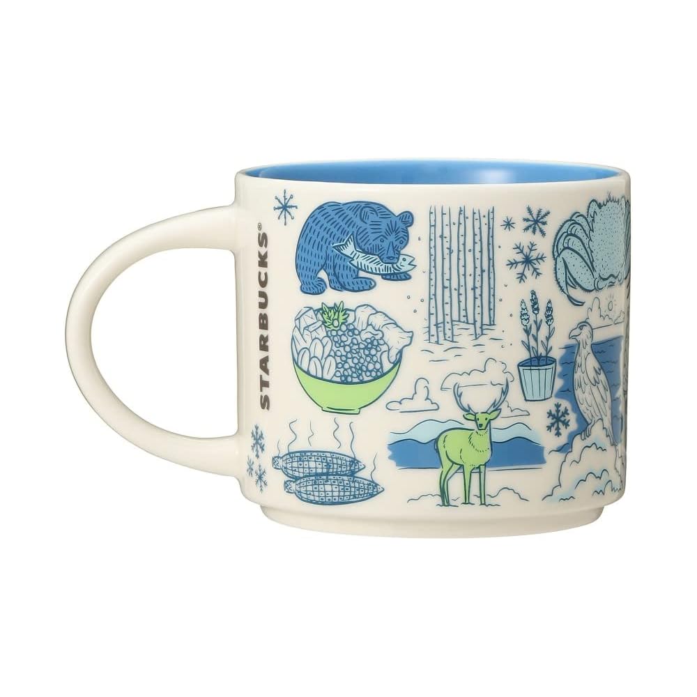 Tazza Starbucks Starbucks 2021 HOKKAIDO Serie Been There 414ml
