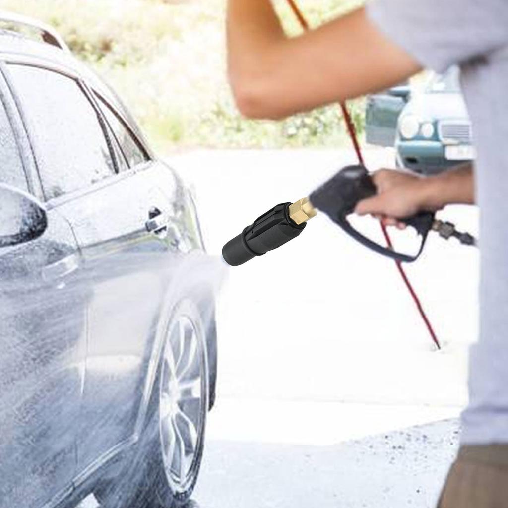 Cleaning Machine Nozzles Foam Generator Nozzles For High-Pressure Cleaning Black Reliable Performance Over Time