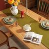 Table Runner Velvet Solid Color American Simple Luxury Table Runners Country Wedding Decoration For Dining Modern Home Textile