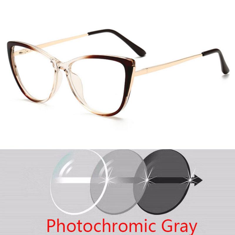 Cat Eyes Finished Myopia Eyeglasses Women Men Cat Eye Nearsighted Eyewear Student Glasses with Diopters Minus -1.0 -1.5 -2.5