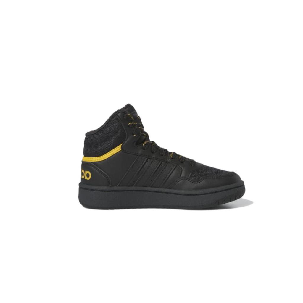 Adidas Hoops 3.0 Mid J 'Black Preloved Yellow'