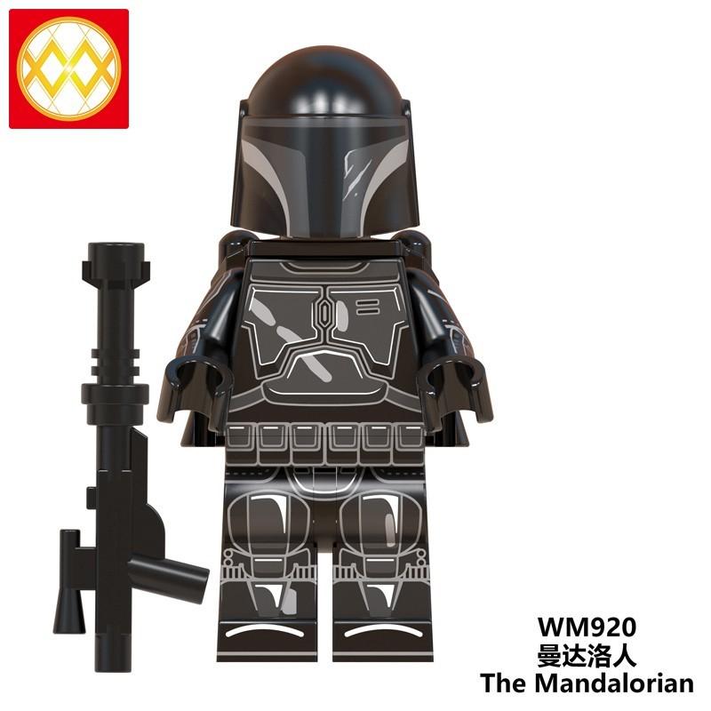 Мини-фигурки мандалорцев, минифигурки «Звездные войны», Lego Toys WM6085 WM920
