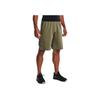Under Armour SS22 Color Block Logo Elastic Sports Shorts Men Shorts Green 1361511-361