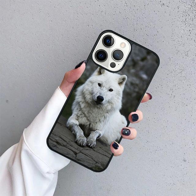 Animal Wolf Roar Phone Case Cover For iPhone 17 Air 15 16 14 13 12 Pro Max 11 Pro Max Plus Coque Shell