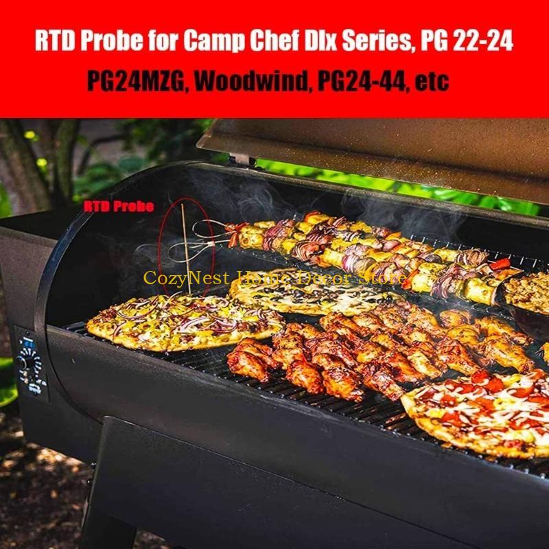 

92MF Grill Temperature Sensor Food Cooking Thermometer Probes for Temp Control Wood Pellet Grill Replacement Parts China Mainland