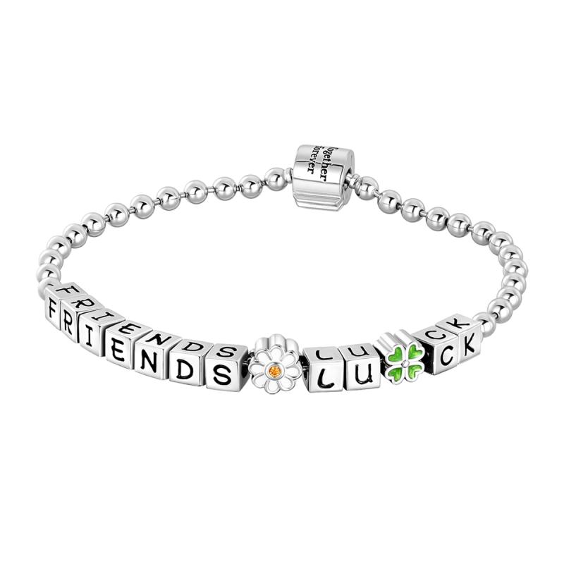 

925 Silver Pumpkin Cart Tree of Life Heart Shaped Magic Eye Bracelets DIY Charms Jewelry Gifts for Women 20cm