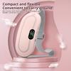 Electric Period Cramp Massager Vibrating Heating Belt for Menstrual Waist Stomach Abdominal Warm Palace Belt