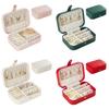 Luxury Leather Jewelry Box With Large Capacity For Rings Earrings Necklaces Storage Gift For Women