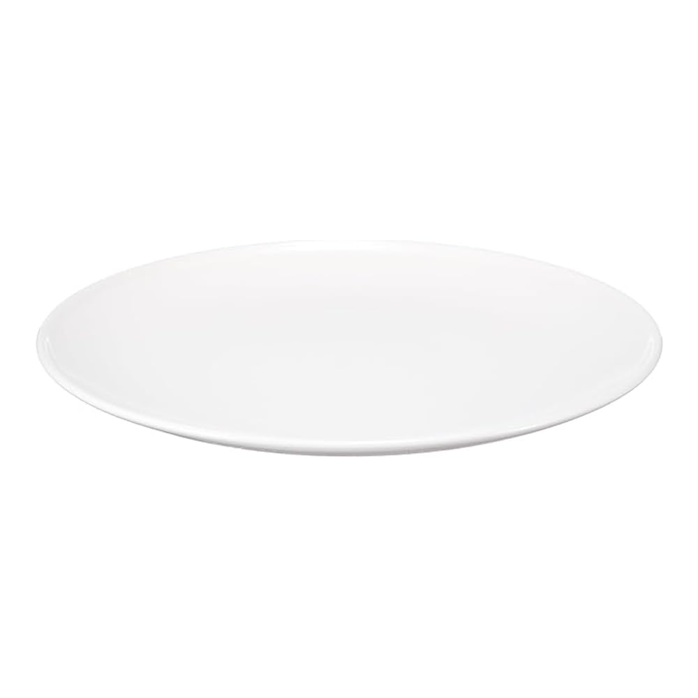 NARUMI WAKU WHITE Plate, 21cm, White, Simple and Stylish Round Plate, Microwave and Dishwasher Safe, 52100-5880