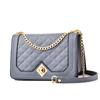 Diamond Chain Bag Fashion Women's Bag PU Soft Leather Small Square Bag Ladies Shoulder Messenger Bag