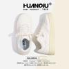 Global versatile board shoes women's autumn ZHQ68553 new student height-increasing board shoes popular light white shoes women
