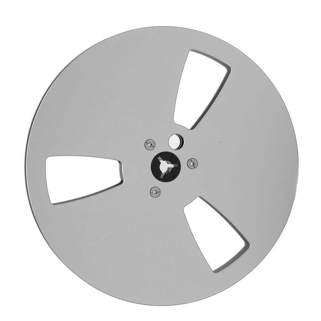 1 4 7 Inch Empty Tape Reel 3 Holes Aluminum Alloy Universal Open Sound Recording Tape Empty Reel for Recording