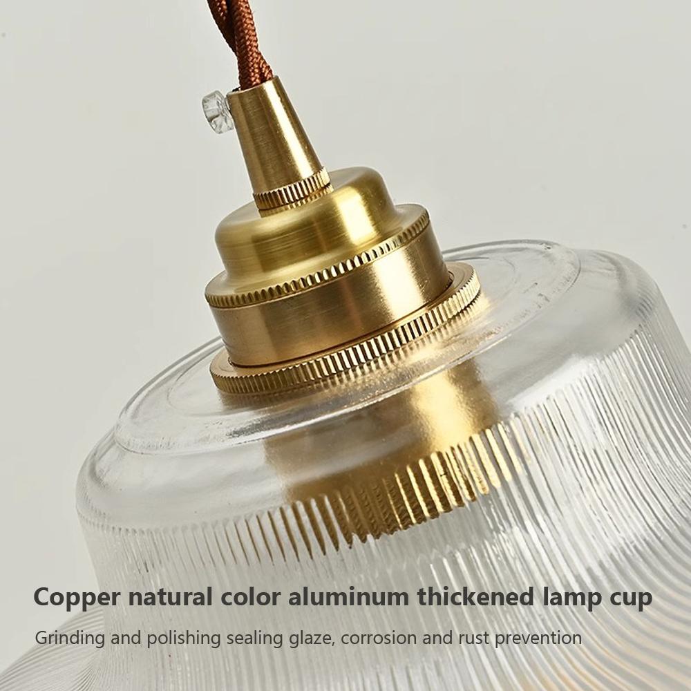 Nordic Retro Glass Pendant Light Green Hanging Lamp Living Room Decor Luminaire Hall Bedroom Dining Room Indoor Fixture Lustre