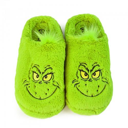 THE GRINCH Unisex tøfler i fuskepels for voksne