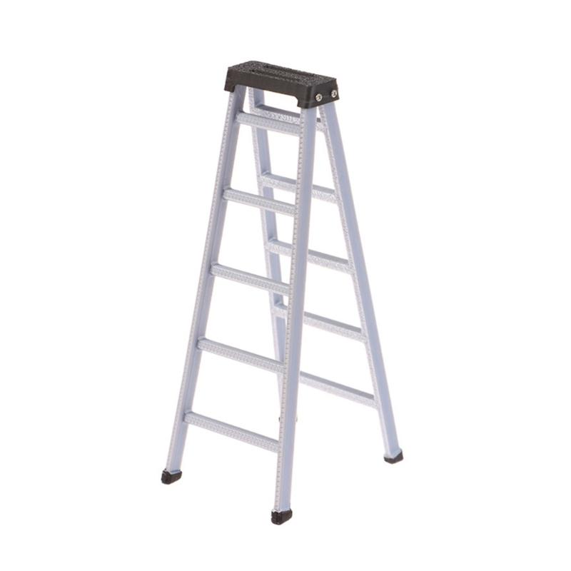

Doll House Ladder 1/12 Miniature Furniture Toy Doll House Accessory for Kids Pretend Play Craft Model Project Decoration 1