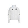 Argentina Jackets Men's White Stand Collar Moderate Other IC4446